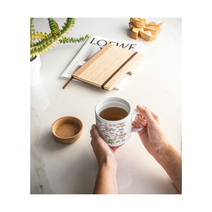 RORY SUB. Caneca em cerâmica com revestimento para sublimação 390 mL