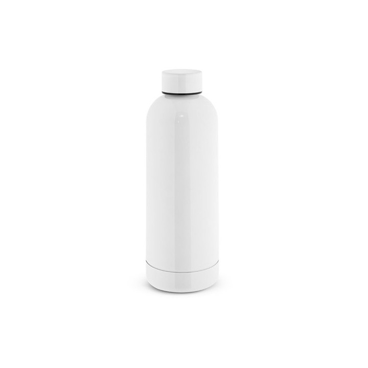 ODIN METTALIC. Garrafa em 90% de aço inoxidável reciclado 550 mL