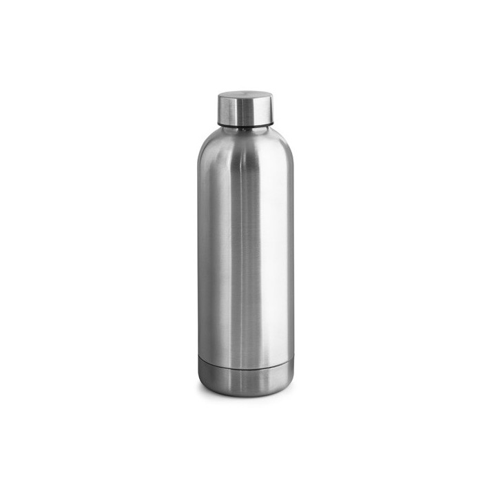 ODIN METTALIC. Garrafa em 90% de aço inoxidável reciclado 550 mL