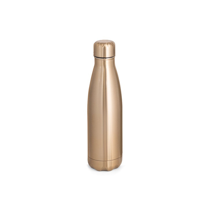 SHOW METALLIC. Garrafa em aço inoxidável com acabamento mate metálico 510 mL