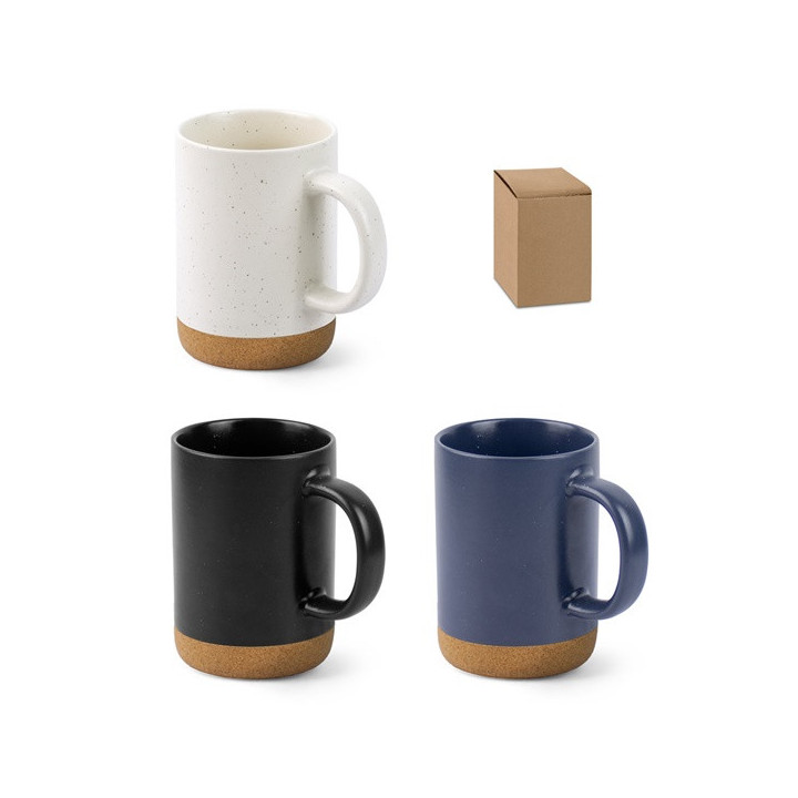 CONSTELLATION CORK. Caneca de cerâmica com base em cortiça 370 mL