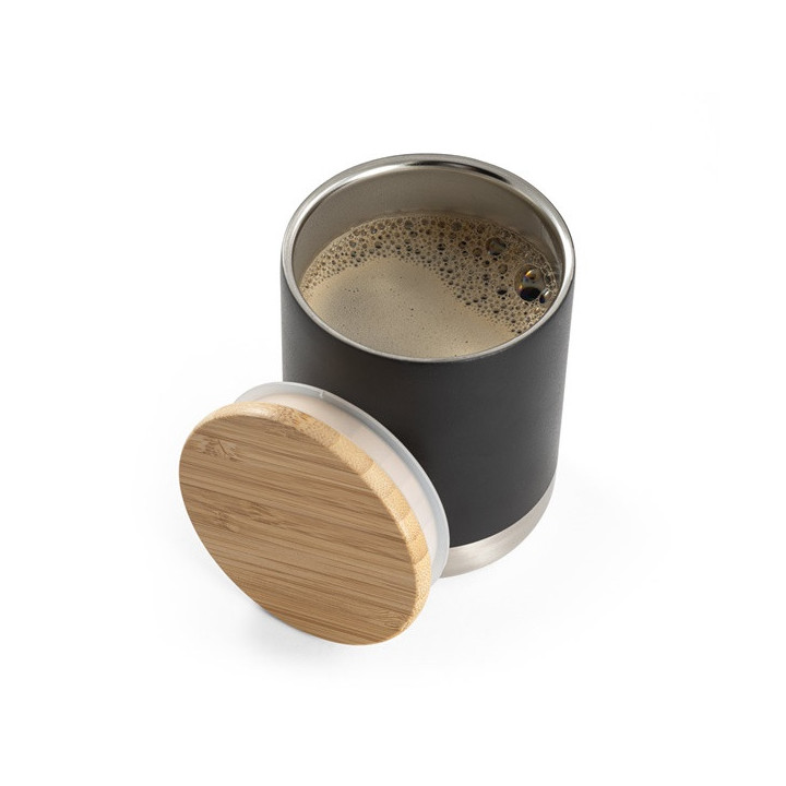 NORRE TUMBLER. Copo em aço inoxidável (36% reciclado) com parede dupla isolada a vácuo 370 mL