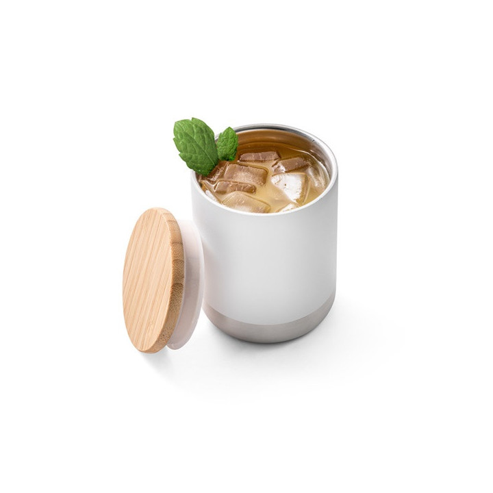 NORRE TUMBLER. Copo em aço inoxidável (36% reciclado) com parede dupla isolada a vácuo 370 mL