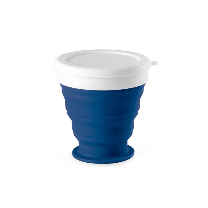 ASTRADA. Copo de viagem dobrável em Silicone e PP 250 mL
