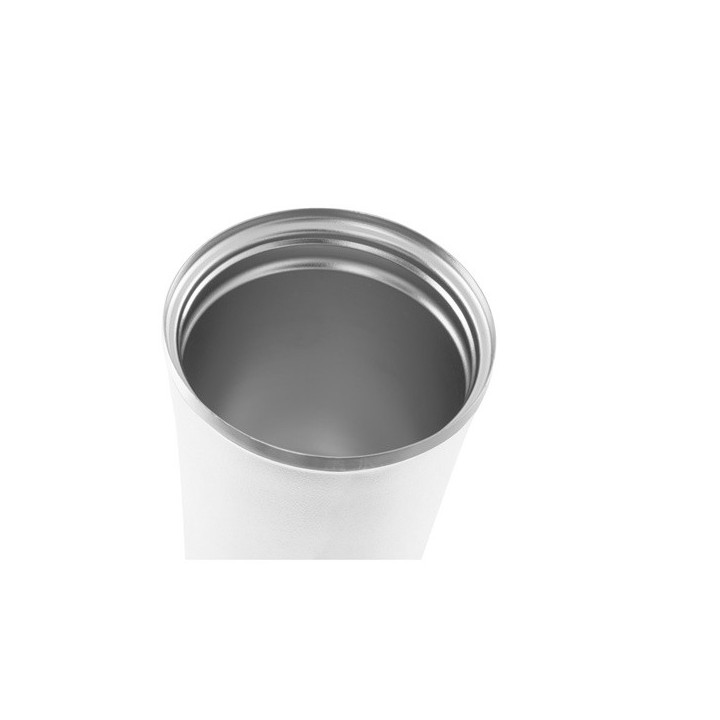 PHELPS. Copo de viagem em aço inoxidável e PP 470 mL