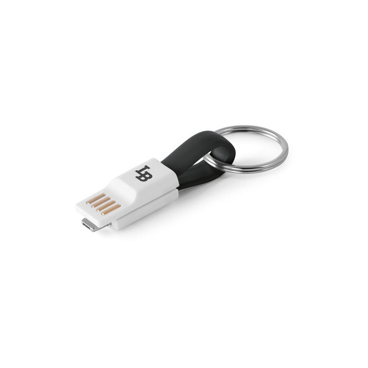 RIEMANN. Cabo USB com conetor 2 em 1 em ABS e PVC