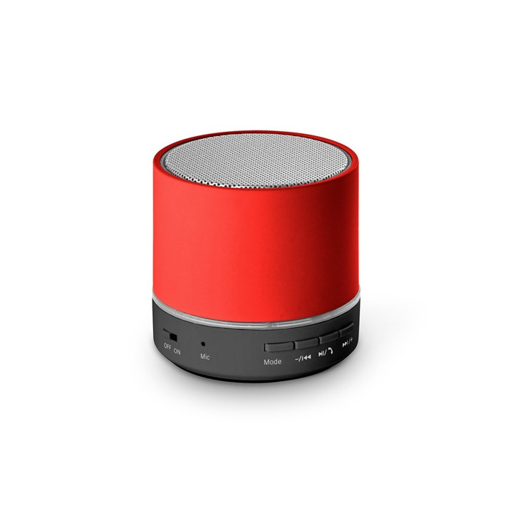 RE-PEREY. Coluna de som portátil de 3W com 4h30m de autonomia em ABS reciclado (100% rABS)