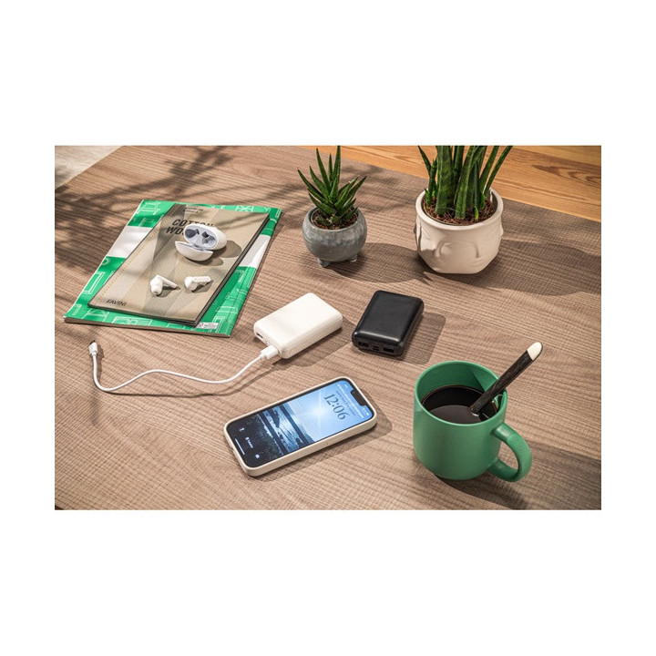 LEAKEY 10. Power bank 10'000 mAh em ABS reciclado (100% rABS)