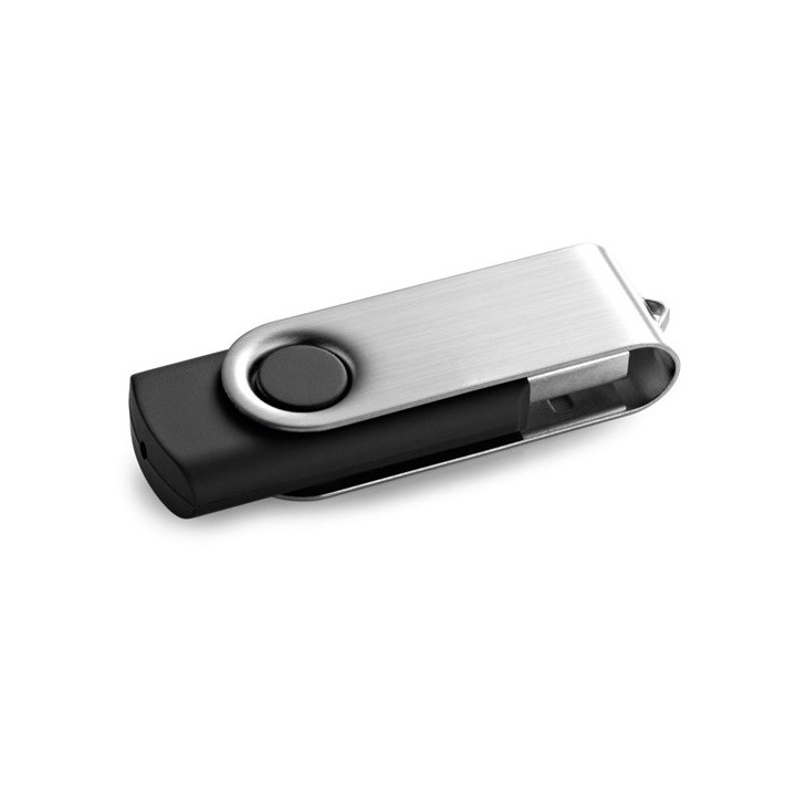 CLAUDIUS 4GB. Pen Drive USB de 4 GB com clipe em metal