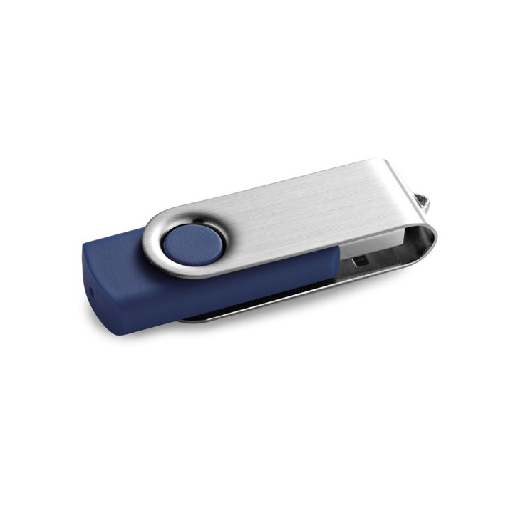 CLAUDIUS 8GB. Pen Drive USB de 8 GB com clipe em metal