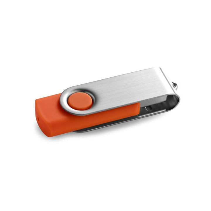 CLAUDIUS 8GB. Pen Drive USB de 8 GB com clipe em metal