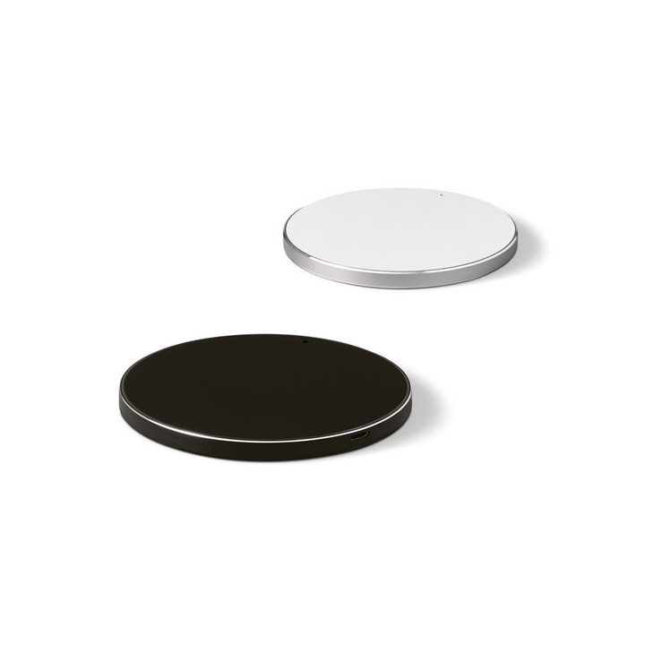 JOULE. Carregador wireless rápido 10W em alumínio e ABS