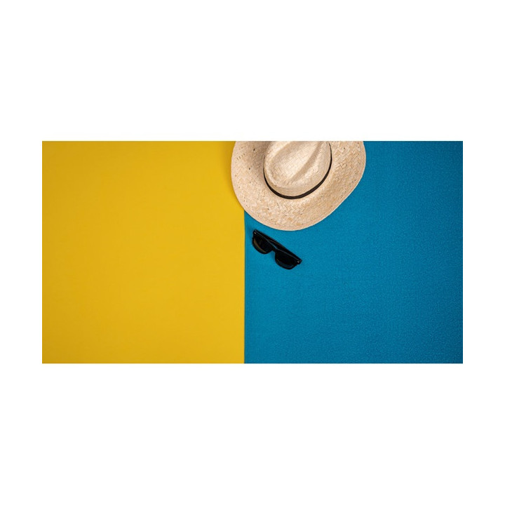 CALIFORNIA. Toalha de praia em microfibra (250 g/m²)