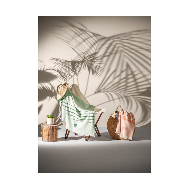 CAPLAN. Toalha multifunções (260 g/m²) em algodão (90%) e algodão reciclado (10%)