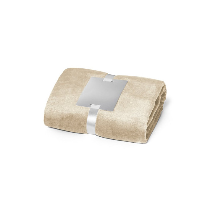 DYLEAF. Manta polar (240 g/m²) com fita para cartão de personalização