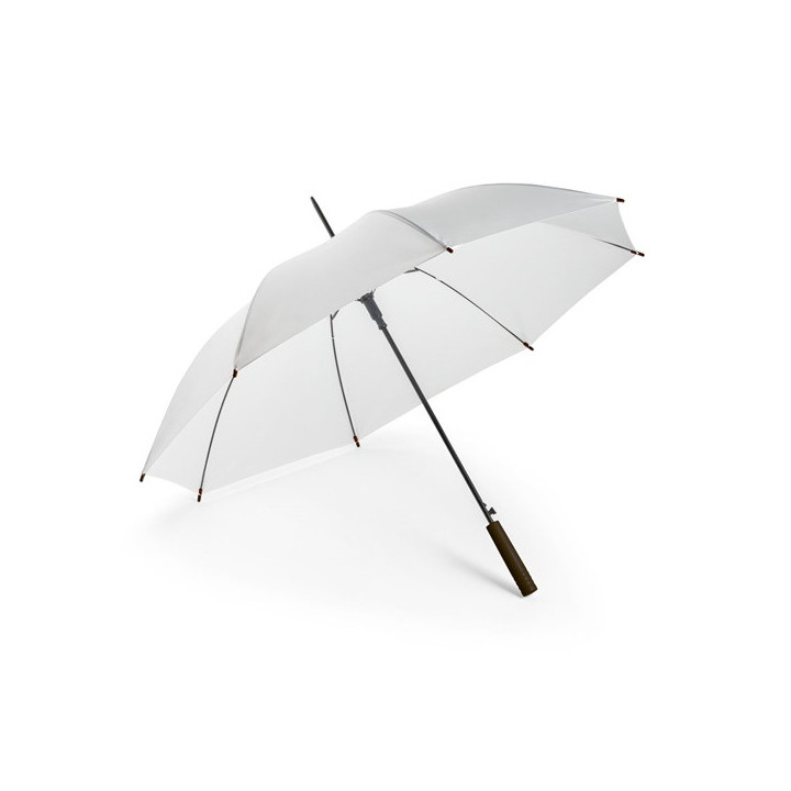 APOLO. Guarda-chuva em poliéster reciclado (100% rPET) pongee com abertura automática