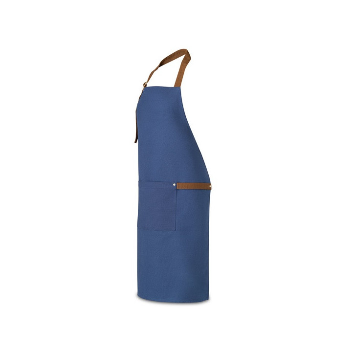 VESPER. Avental em 100% algodão canvas (300 g/m²) com detalhes em meta