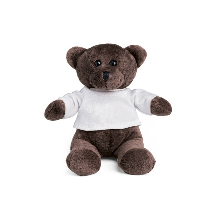 GRIZZLY. Peluche em formato de urso com t-shirt