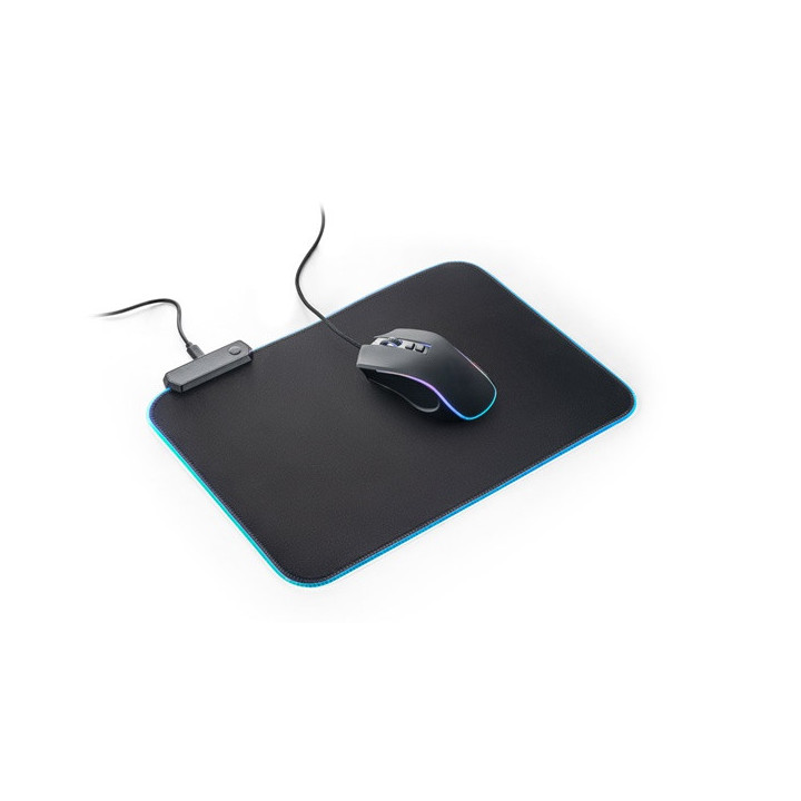 THORNE MOUSEPAD RGB. Tapete para rato gaming com luzes LED RGB em poliéster