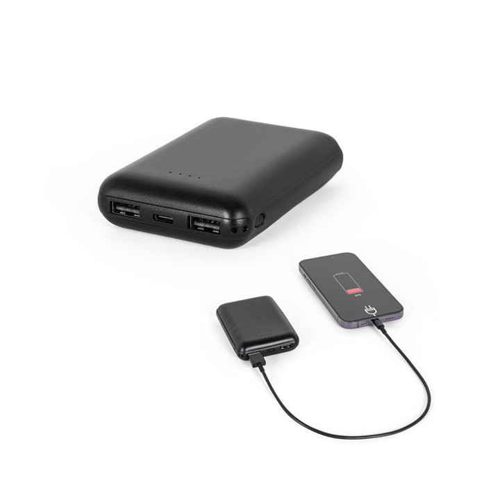 LEAKEY 8. Power bank 8'000 mAh em ABS reciclado (100% rABS)