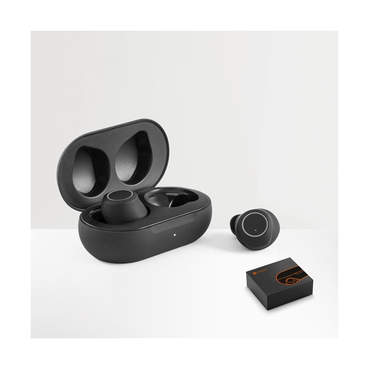 BASS. Auriculares wireless com transmissão BT 5'0