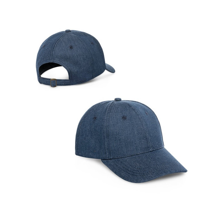 PHOEBE. Boné em denim, algodão e poliéster (300 g/m²)