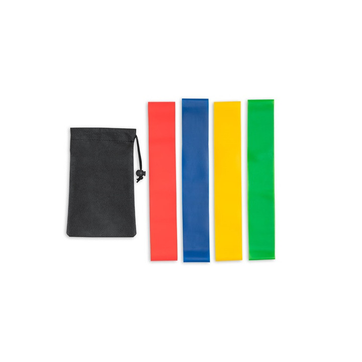 BURPEE. Conjunto de bandas elásticas com bolsa de non-woven