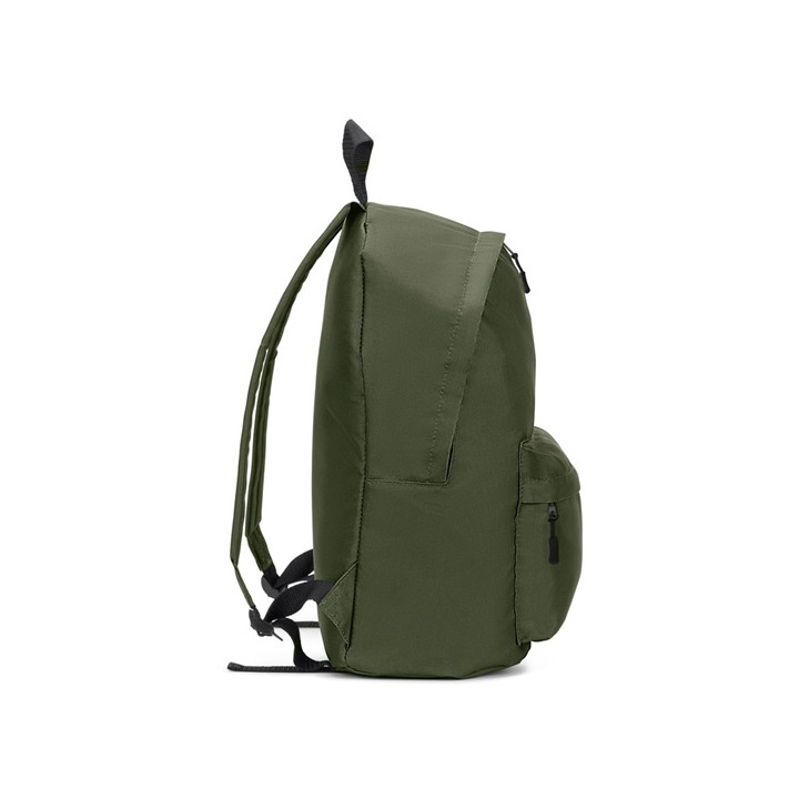 ROSARIO. Mochila clássica com um design intemporal em poliéster reciclado 600D