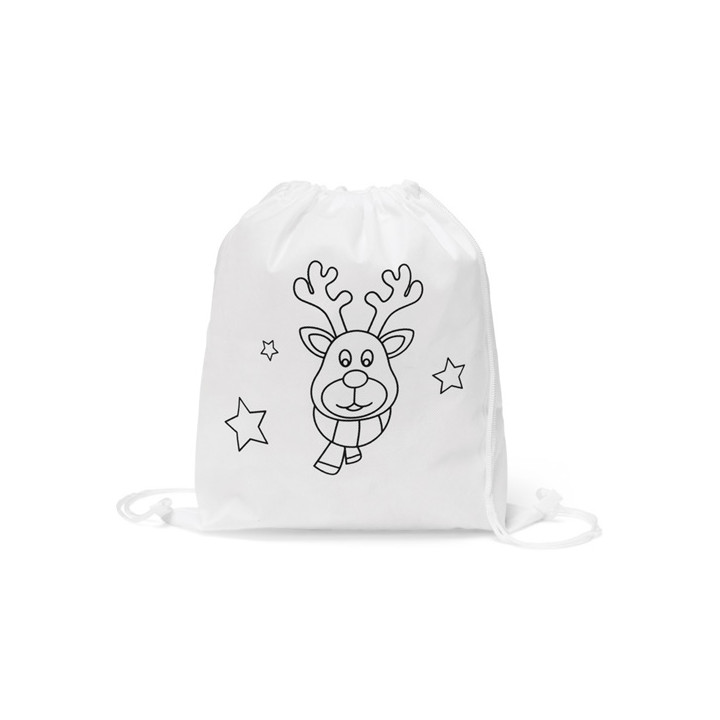 GLENCOE. Saco tipo mochila para colorir