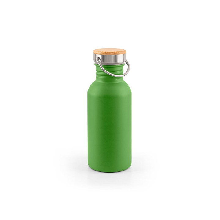 EWING. Garrafa em aço inoxidável (90% reciclado) com parede simples
