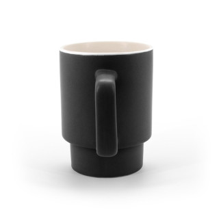 KUERTEN. Caneca de cerâmica com acabamento mate 330 mL