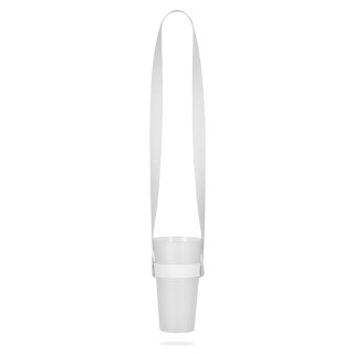 SWINDON. Lanyard para sublimação em poliéster com cup holder elástico para sublimação