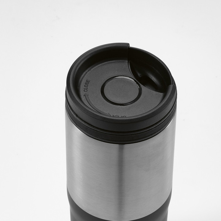 Orange Travel Cup
