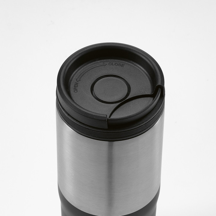 Orange Travel Cup