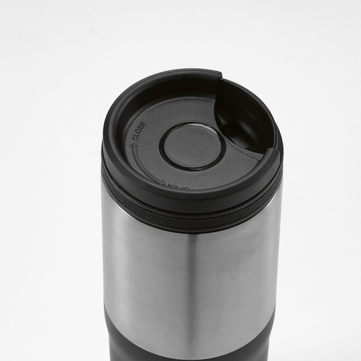 Orange Travel Cup