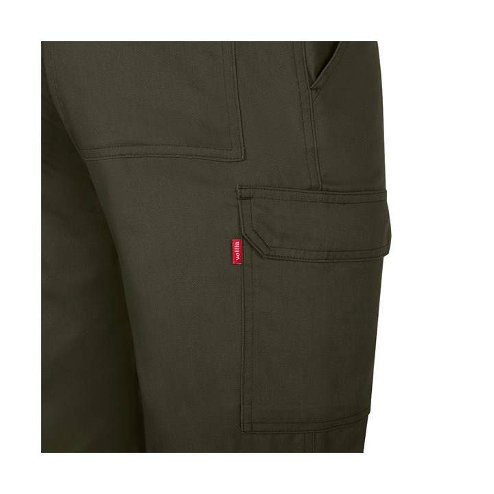VL HERMES. Calças de sarja (190 g/m²) com vários bolsos