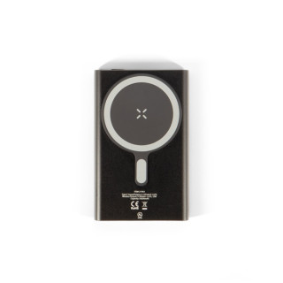 WRIGHT 10. Power bank magnética com carregamento super-rápido em alumínio reciclado e PET reciclado 10'000 mAh