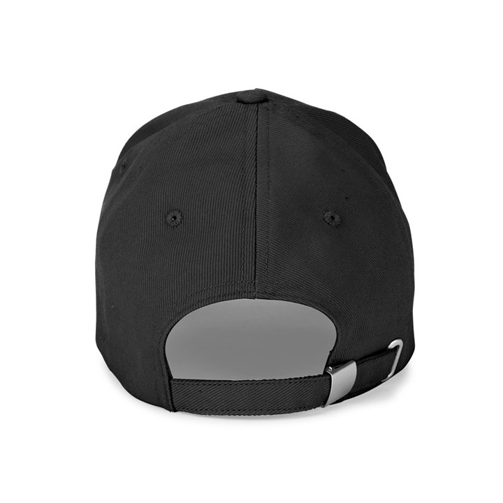 ASHTON. Boné 100% algodão escovado (260 g/m²) com 5 painéis