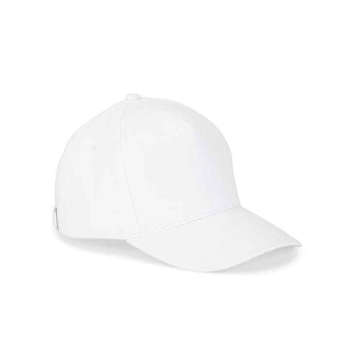 ASHTON. Boné 100% algodão escovado (260 g/m²) com 5 painéis