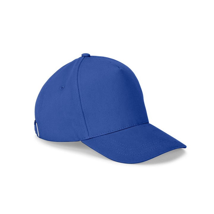 ASHTON. Boné 100% algodão escovado (260 g/m²) com 5 painéis
