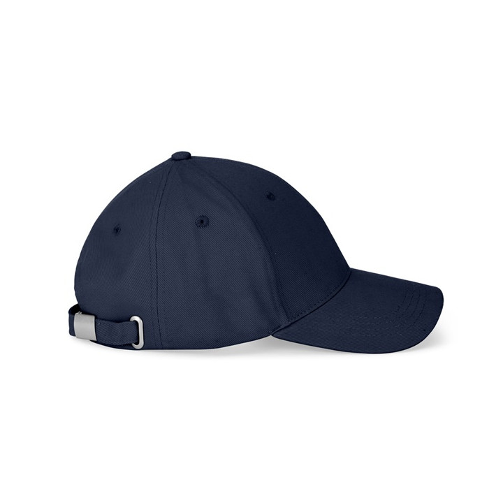NATHAN. Boné 100% algodão escovado (260 g/m²) com 6 painéis