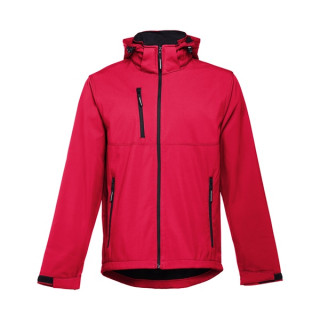 THC ZAGREB II. Casaco softshell para homem em poliéster e elastano