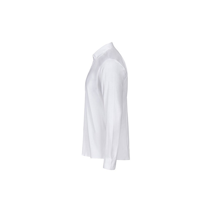 VL PRITHVI MAN. Camisa Oxford (180 g/m²) para homem em algodão (50%), poliéster (45%) e elastano (5%)