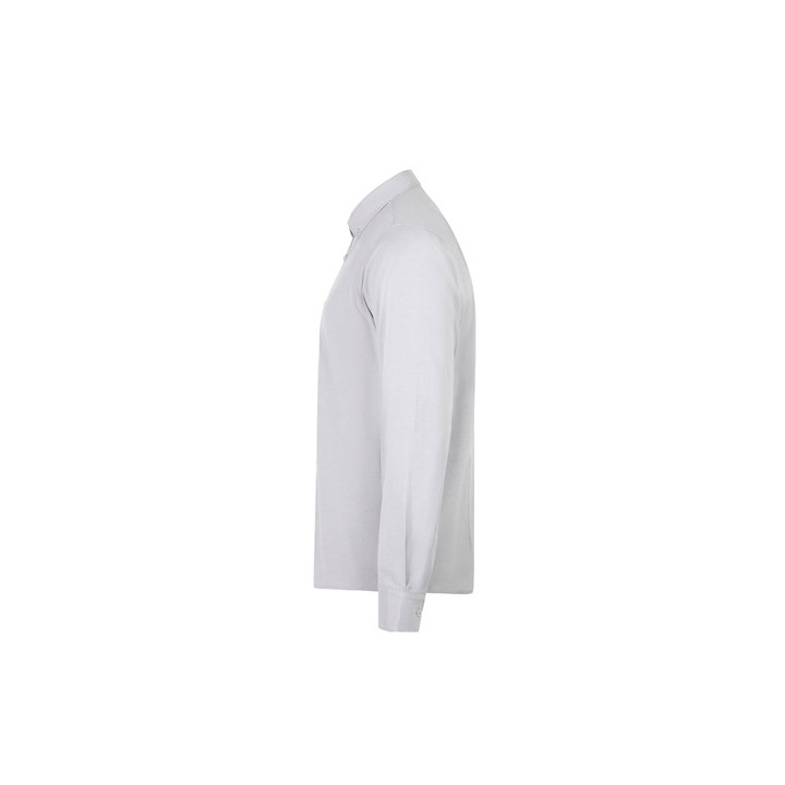 VL PRITHVI MAN. Camisa Oxford (180 g/m²) para homem em algodão (50%), poliéster (45%) e elastano (5%)