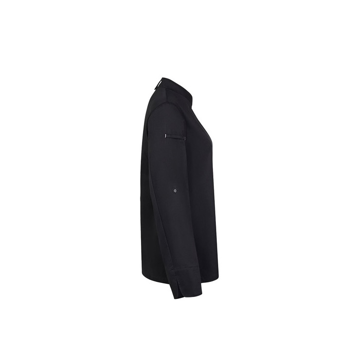 VL THOTH. Jaleca de cozinha (190 g/m²) para mulher, em algdão (35%) e poliéster reciclado (65%)