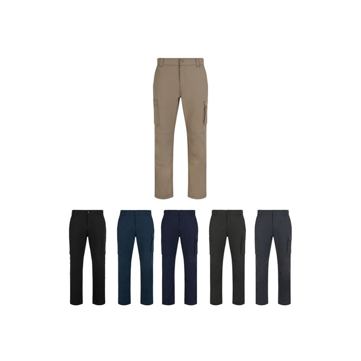 VL NYMPHS. Calças 4-Xtreme em sarja (280 g/m²) em elastomultiéster EME (100%)