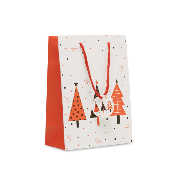 Saco de papel de oferta médio
