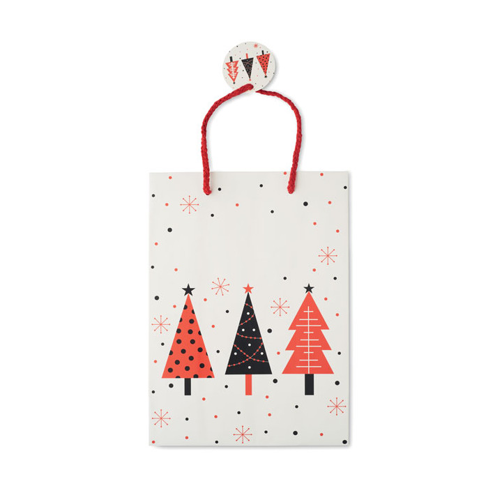 Saco de papel de oferta médio