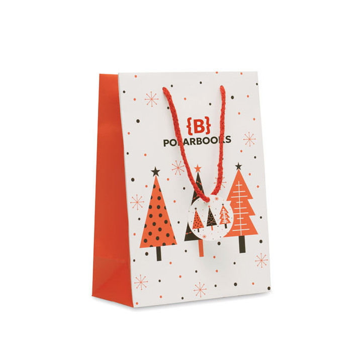 Saco de papel de oferta médio