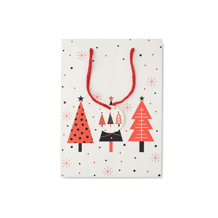 Saco de papel de oferta médio